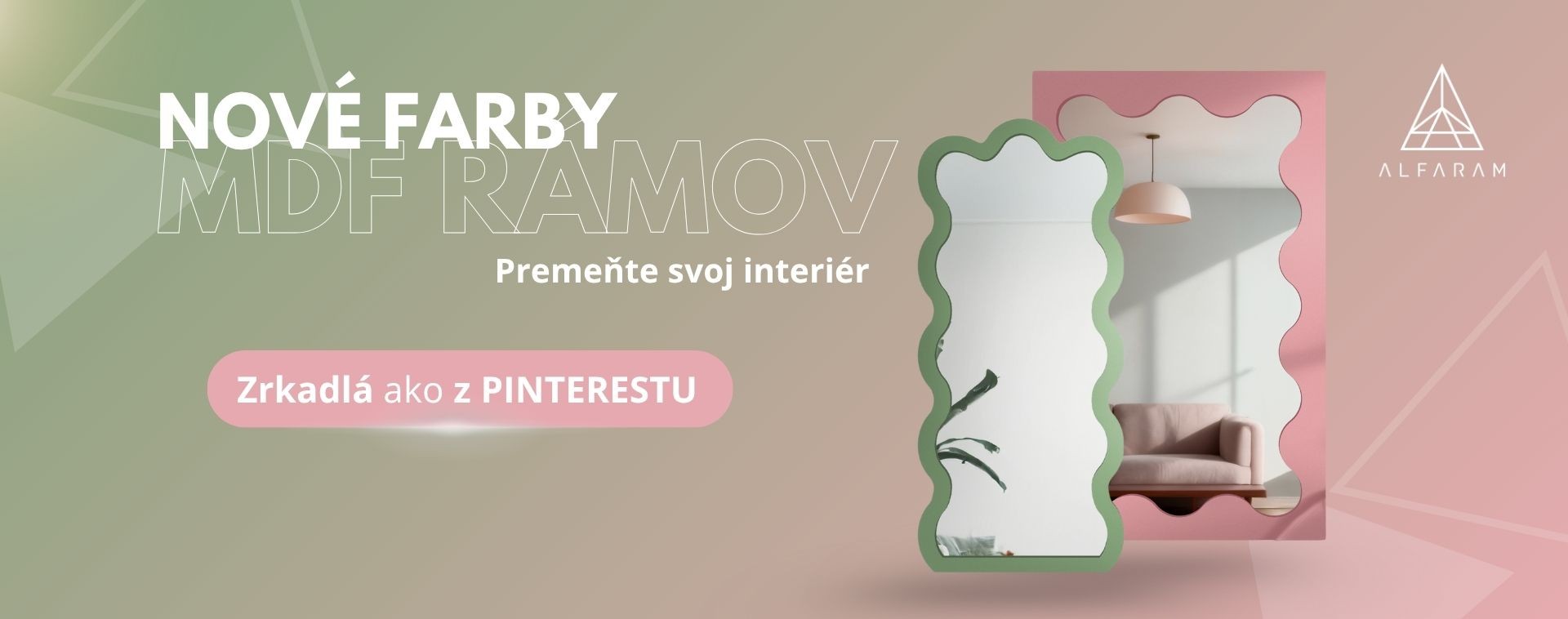 Nove Farby MDF Ramov Premente svoj interier